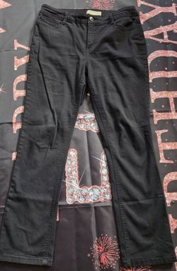 Black Straight Leg Jeans