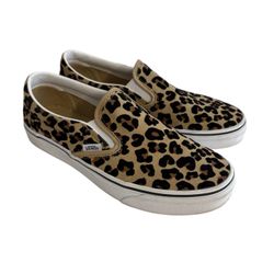 Women’s Vans Leopard Slip On 
