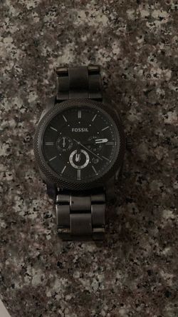 Fossil Chronograph Watch Stainless Steel