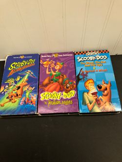 Vhs scooby doo Amiens adventures Arabian nights a switch a witch Gould bat and the ugly
