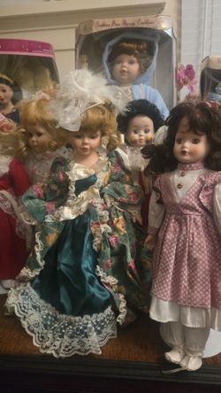 Vintage porcelain Dolls