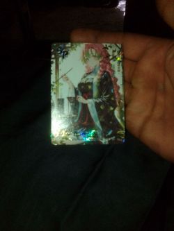 Kanroji mitsuri demon slayer anime character gm sp 11 foil card