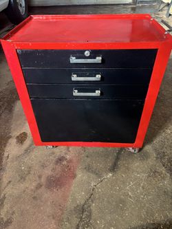 3 Drawer Rolling Tool Box