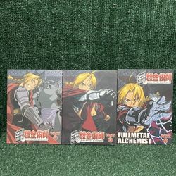 Fullmetal Alchemist Part 2,3,4 Anime DVD Set Of 6 DVD Set Japanese Audio. Fast Shipping!