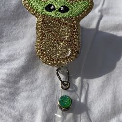 Baby Yoda Badge Reel