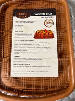 Gotham Steel Max Crisper Tray Set