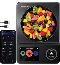 Smart Food Kitchen Scale with Nutritional Calculator, Timer, 0.1g High Precision Kitchen ScaleSmart Food Kitchen Scale with Nutritional Calculator, Ti
