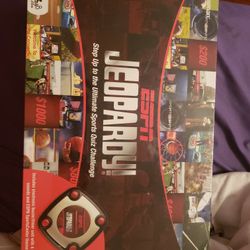 NEW SEALED ESPN JEOPARDY BOARD FAMILY GAME PRESSMAN 2008 SPORTS QUIZ CHALLENGE
