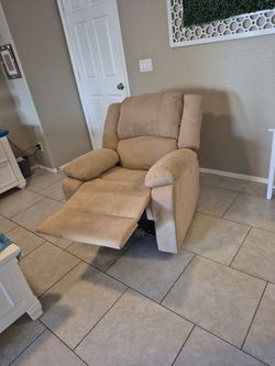 Recliner Standar Size, Beige