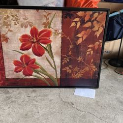 Floral Canvas Painting