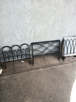 garden border fence.