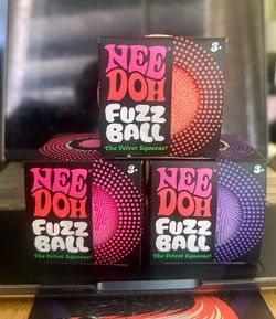 Needoh Fuzz Ball - Set of 3