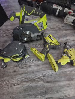 Ryobi Power Tool Lot – Circular Saw & More