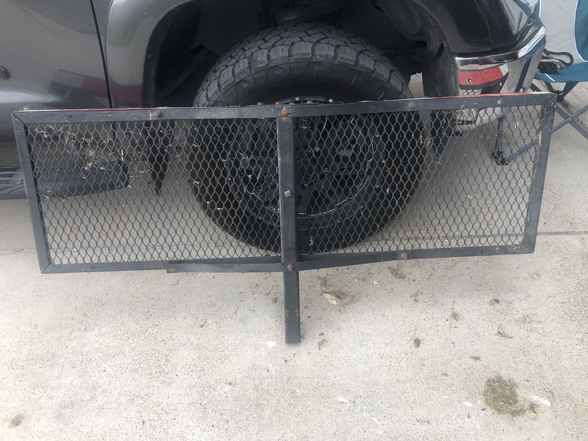 Hitch Mounted Cargo Carrier