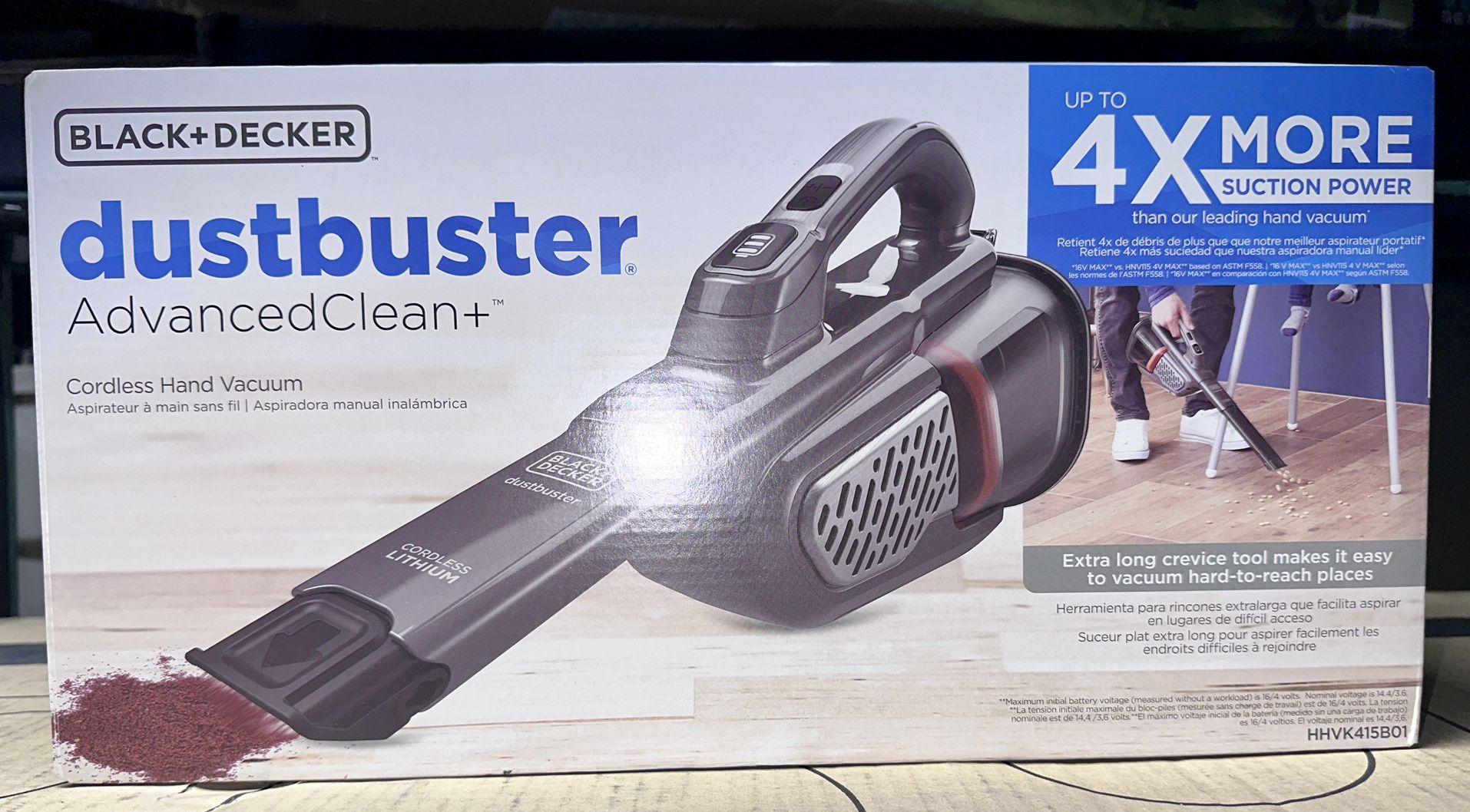 BLACK AND DECKER DUSTBUSTER ADVANCED CLEAN+ CORDLESS VAC for Sale in Moreno  Valley, CA - OfferUp
