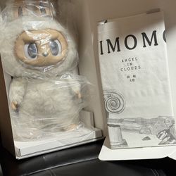 Zimomo Angel in Clouds Plush doll Labubu Popmart 