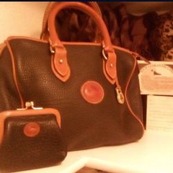 Dooney & Bourke  Hand Bag  & Coin Purse