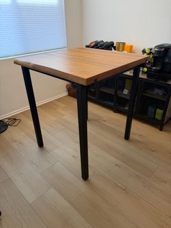 Karsten Square Bar Table + 3 Barstools