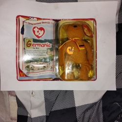 2000 Germania Bear Very Rare Misspelled Words,See Description 