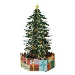 Christmas 3D Pop-up Greeting Card with Envelope