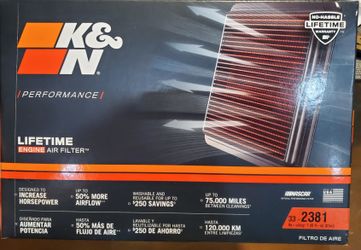 K&N Air Filter New