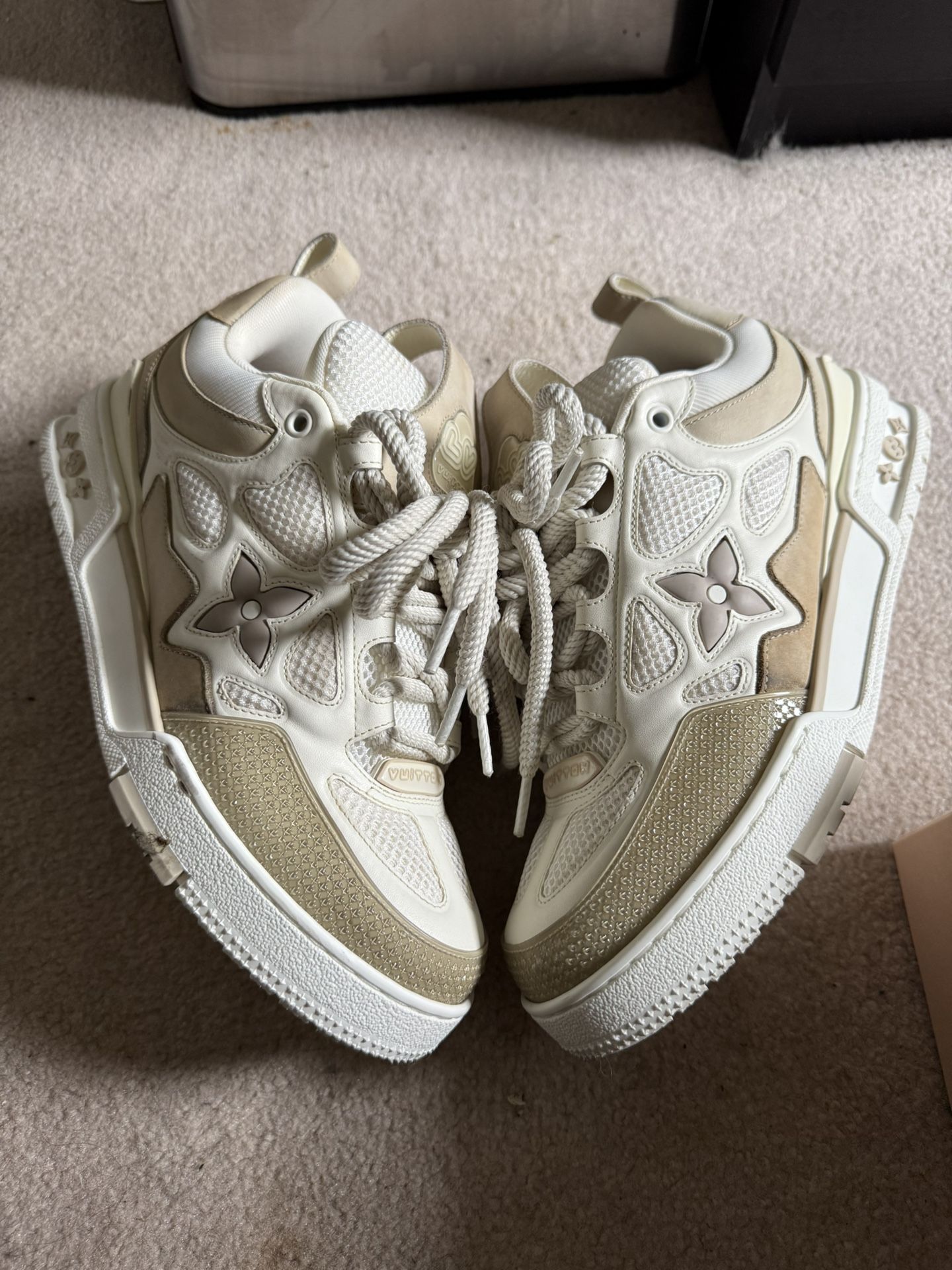 Louis Vuitton Skate Sneaker Beige