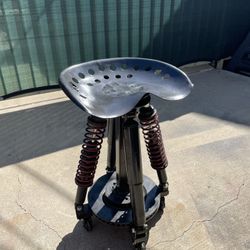 Man cave/ Garage stool