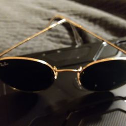 Vintage 24k Plated Authentic Italian Made Ray-Ban Sunglasses 