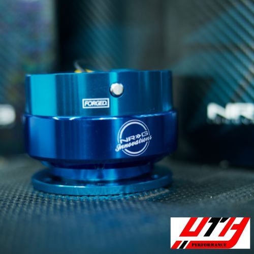 NRG Quick Release kit gen 2 Blue Body Blue Ring SRK-200BL