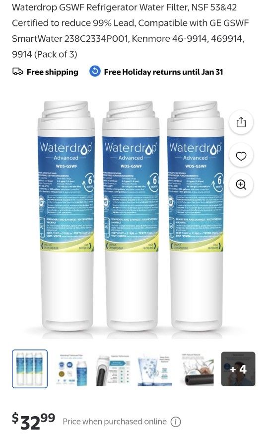 Refrigerator Water Filters