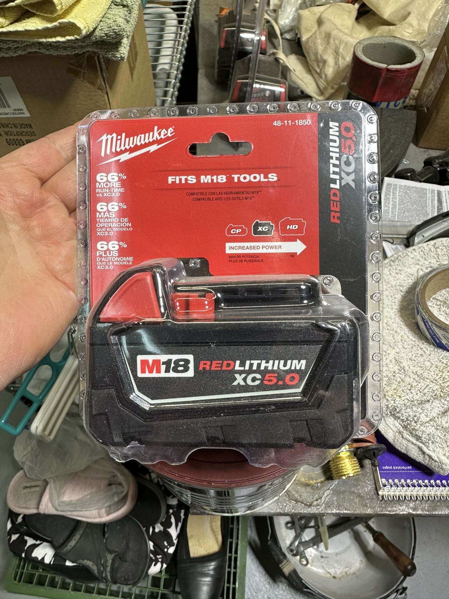 Milwaukee M18 XC 5.0 Battery