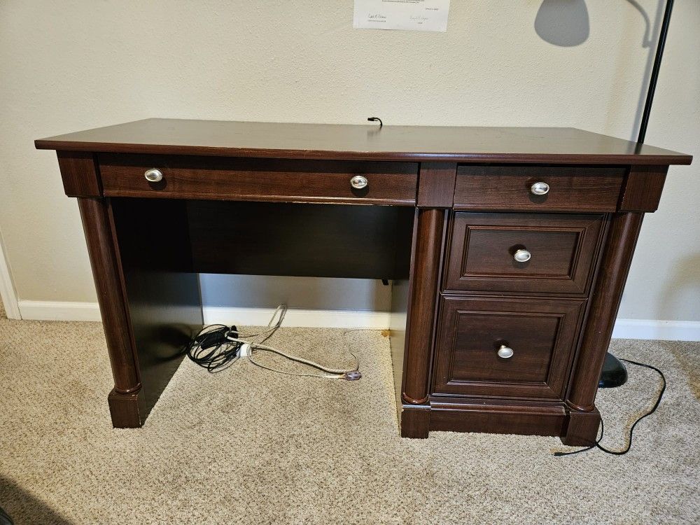 Desk With Filing Drawer