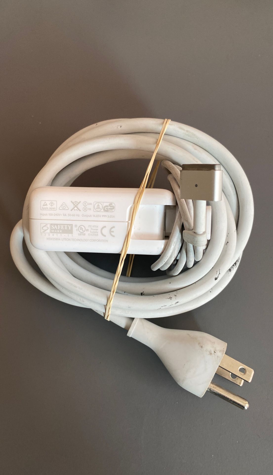 Apple MagSafe 2 Power Adapter (with extension cord)