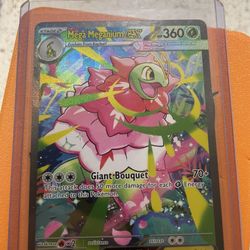 Pokemon Mega Meganium EX SIR 272/217 Ascended Heroes English Mint Condition TCG
