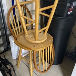 Wooden Bar Stools 