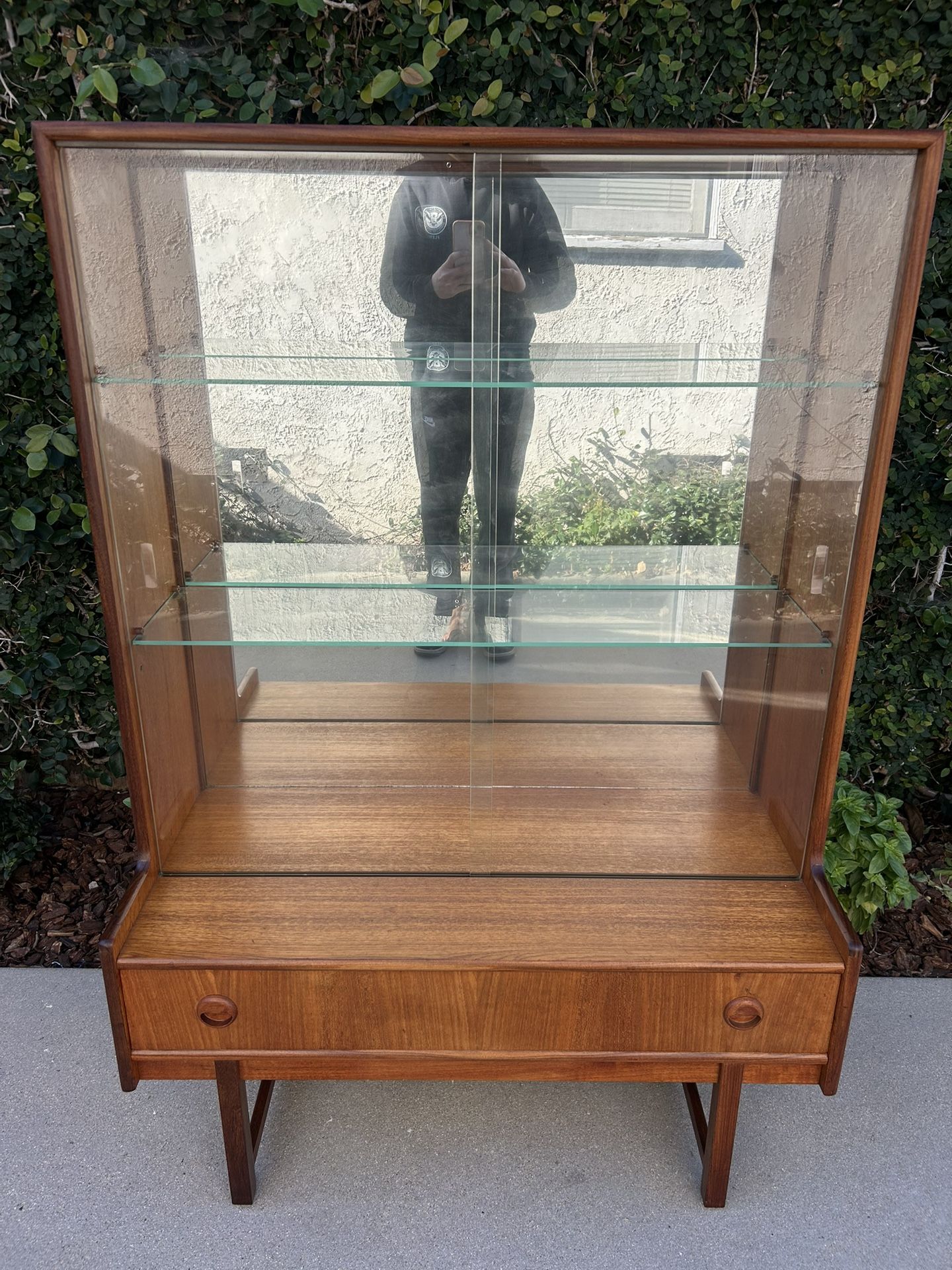 Mid Century China Cabinet/Display Cabinet by Turnidge