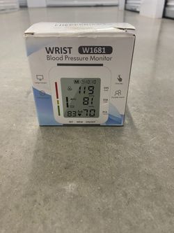 Blood Pressure Wrist Monitor. Thanks