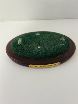 NFL Dallas Cowboys display base plaque fan decor collectible for small helmet
