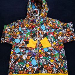 BAPE Medium Baby Milo Hoodie! A Bathing Ape Supreme ALife  Nike 