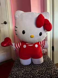 Large Hello Kitty Plushie