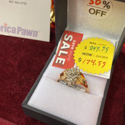 Ladies Ring 10k Gold