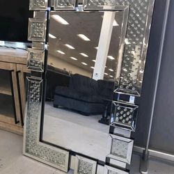 31”x47” Silver Mirror ✨ Brand New✨ Fast Delivery 🚚 