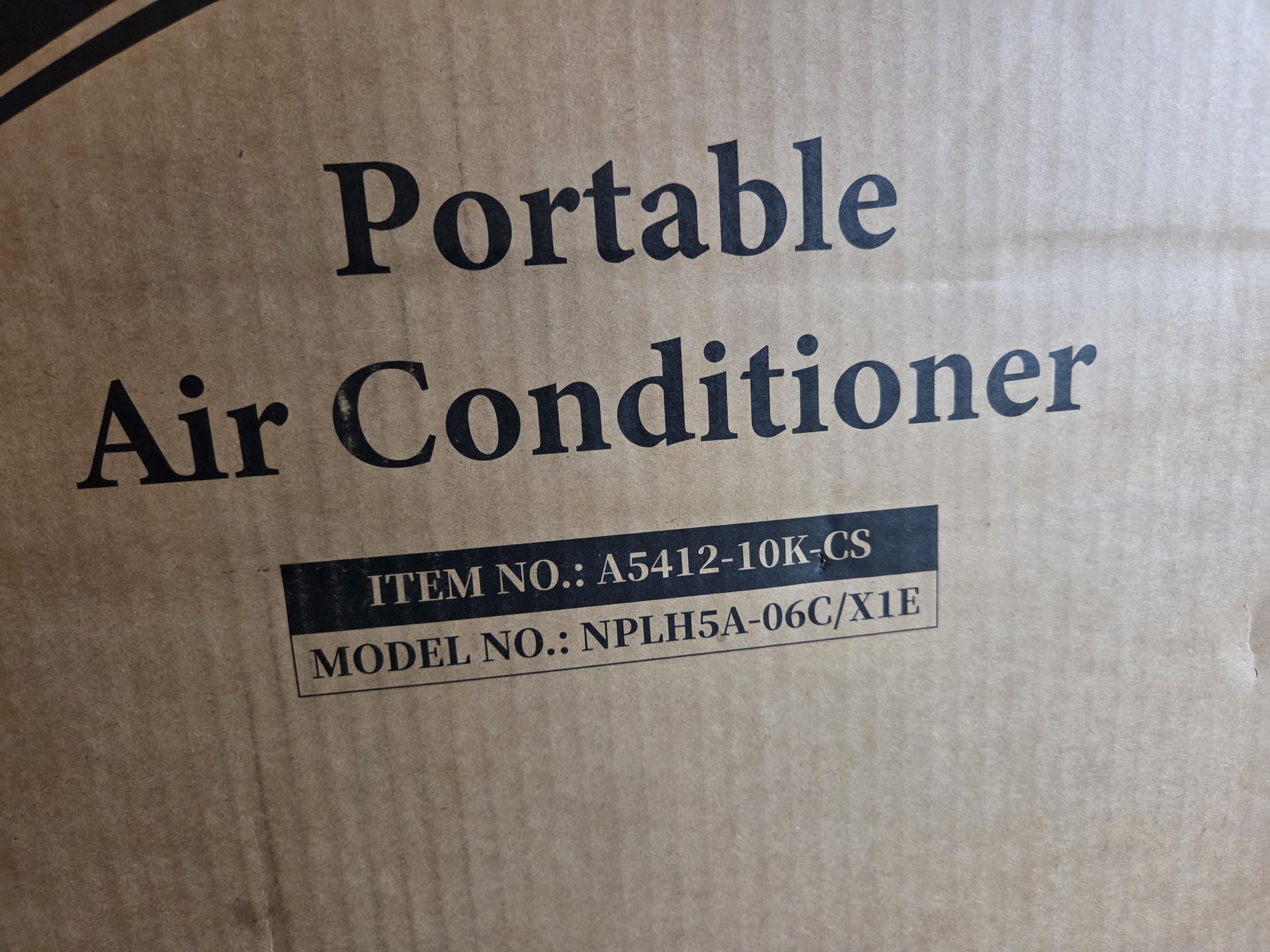 Portable A/C Unit