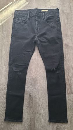 Allsaints Distressed Cigarette Jeans 33W