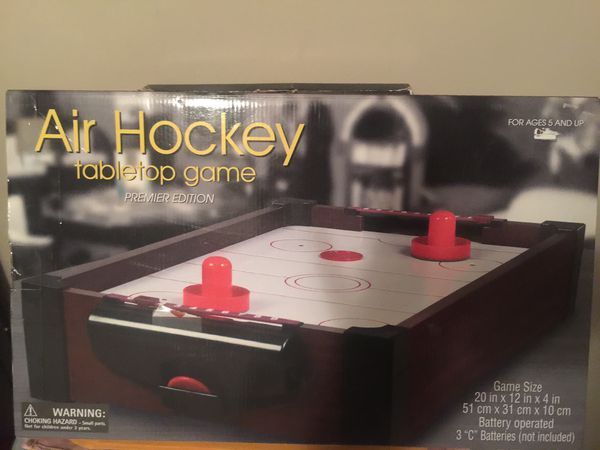 New in original BOX AIR HOCKEY TABLE TOP SIZE NEVER USED ...