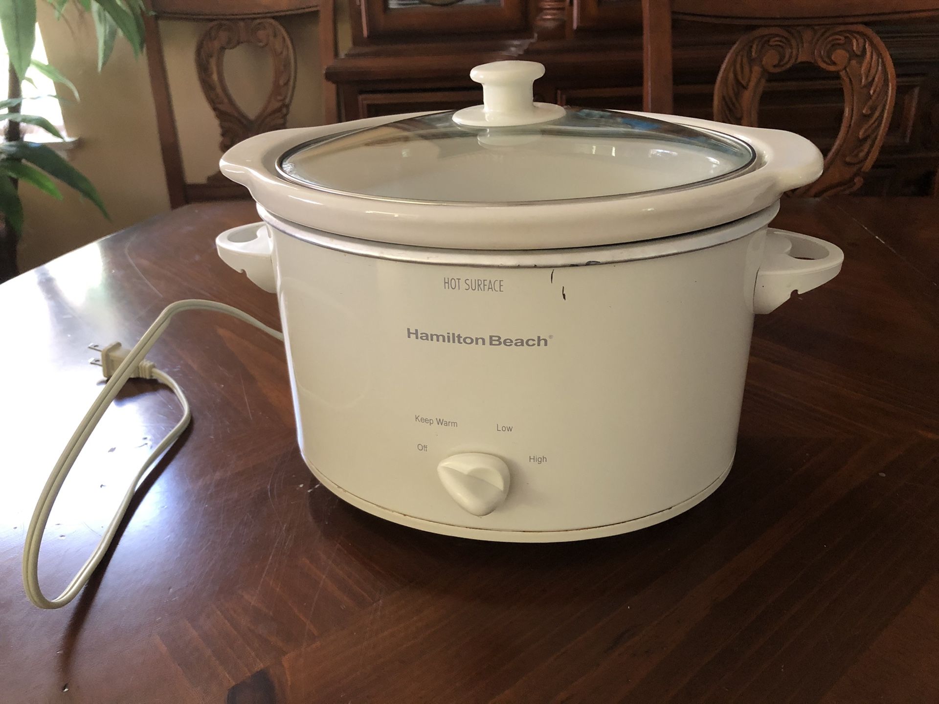 6 Quarts Hamilton Beach Slow Cooker