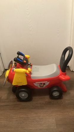 Mickey Mouse Ride-On Toy Plane