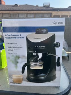 4cup Espresso & Cappuccino Machine