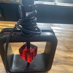 Vintage Red dice Lamp 