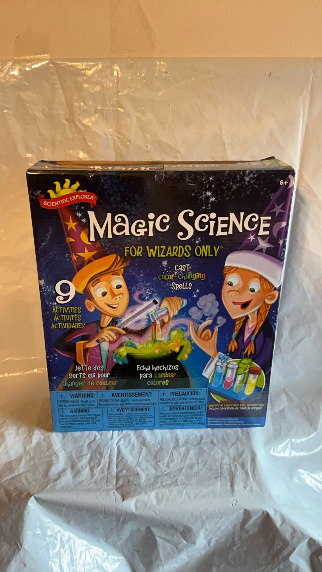 Kids Game Magic Science Open Box